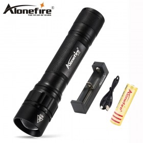 AloneFire X720 Outdoor Camping Tactical Flash Light Torch Spotlight Q5 led zoom flash lights Lantern