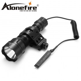 AloneFire C8s Led Flashlight CREE T6 Flashlight Waterproof LED Torch lanterna Camping Hunting lamp torch