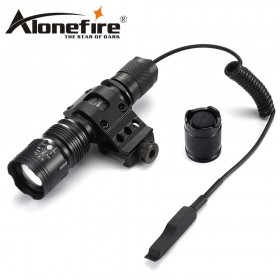 AloneFire TK104 CREE L2 LED Tactical Torch Outdoor Hunting Camping Lantern by 18650 Battery