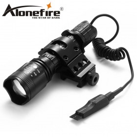 AloneFire Tactical TK400 L2 LED Flashlight Waterproof Outdoor Torch Light Cycling Bike Lights Portable Lantern for Camping Hunting