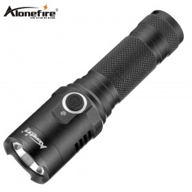 AloneFire X002 Aluminum ultra bright led flashlight xml t6 Usb Tactical torch 18650 Rechargeable battery