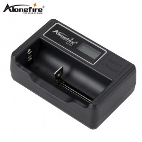 AloneFire SC-01 battery charger LCD Screen Intelligent li-ion 18650 14500 16340 26650 AAA AA USB Smart Battery Charger