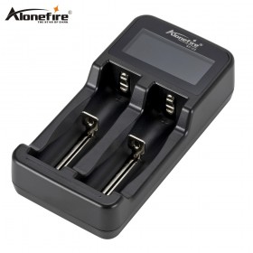 AloneFire SC-02 18650 18500 Battery Charger For Li-ion Ni-MH Ni-CD 10440 14500 16340 AA AAA AAAA 3.7V 1.2V LCD Battery Charger