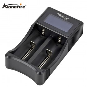 AloneFire SC-03 Smart Battery Charger Li-ion Ni-MH Ni-Cd 26650 18650 14500 16340 18350 17500 AAA AA Battery Charger