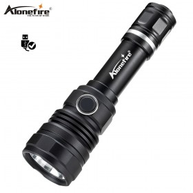 AloneFire TK108 Tactics Waterproof LED flashlight multi-function memory switch Rechargeable LED Torch camping night rides