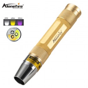 AloneFire SV320 Portable Mini Jewelry jade glare 365nm LED flashlight jade flash light lighting stone detection