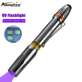 AloneFire SV360 UV Flashlight Ultra Violet Light With Zoom Function Mini UV Pet Urine Stains Detector Scorpion