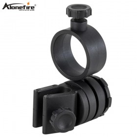 AloneFire M370 Tactical Helmet Clamp Tactical Helmet Flashlight Clamp Clip Outdoor LED Light Holder Headlight Mount