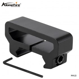 AloneFire M410 Tactical Airsoft 21mm Picatinny Weaver Rail Airsoft Gun Scope Mount Laser Base For Rifle