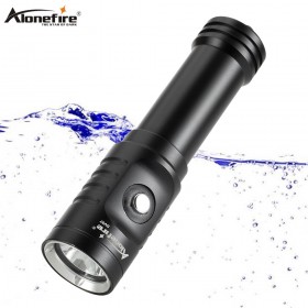 Alonefire DV57 underwater scuba diving flashlight torch Flash light Waterproof XM L2 Lantern lamp