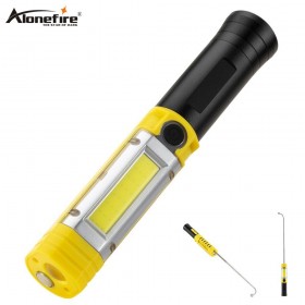 AloneFire C032 Portable Mini Light Working Inspection light COB LED Multifunction Maintenance flashlight Hand Torch lamp
