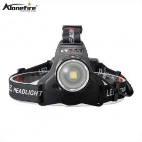 Alonefire HP36 xhp50 LED headlamp fishing headlight 30000 lumen Zoomable lamp Waterproof Head Torch flashlight Head lamp