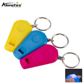 Alonefire Y01 3pcs Mini Pocket Keychain Flashlight Micro LED Outdoor Camping Ultra Bright Emergency Key Ring Light Torch Lamp