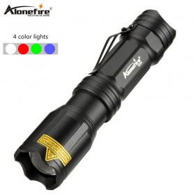 Alonefire X004 Powerful Waterproof Self Defense LED Tactical Flashlight Torch Portable Camping Lamp Lights Lanternas