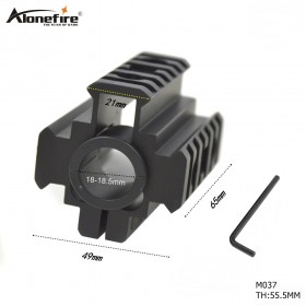M037 20MM Rail Mount See Through for Rifle Scope Riflescope tactical mount