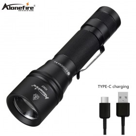 Alonefire X007 zoom led flashlight usb charging ultra bright torch xml t6 tactical torch Lanterna Zoomable Waterproof Flash light Bike light