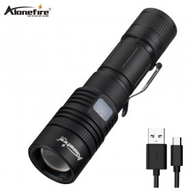 Alonefire H010 Powerful Flashlight 40000LM xhp50.2 usb charging Zoom led torch 18650/26650 Battery Rechargeable hunting light