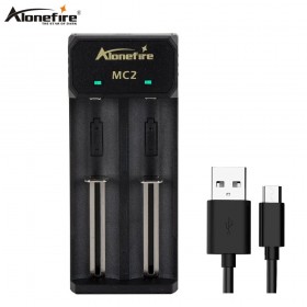 Alonefire MC2 Battery Charger Universal Smart Chargering for Rechargeable Batteries Li-ion 18650 26650 14500