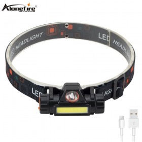 Alonefire HP42 8000LM Portable Mini flashlight lantern led Headlamp Outdoor camping headlight