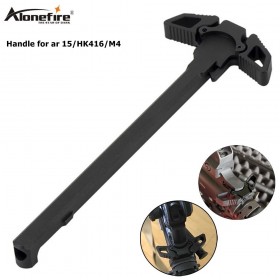 Alonefire M470 Dual Use Turning Charging Handle Tactical Butterfly Pulling Handle for AR-15 Handle Kid Toy Guns Accessories