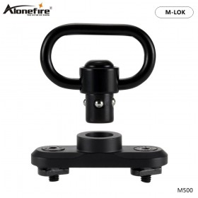 Alonefire M500 m lok Sling Swivel Standard QD Sling Swivel Adapter m-lok Rail Mount(QD Swivel is Included) Hunting and Shooting