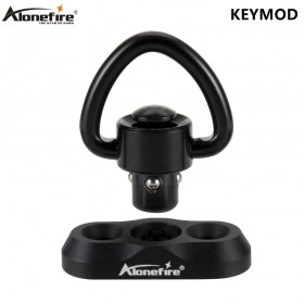 Alonefire M640 Sling Swivel Loop Push Button QD Mount KeyMod For Key Mod Handguard Rail Attachment Accessories