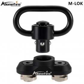 Alonefire M590 M-lok QD Sling Swivel Stud Mount Adapter For M Lok Rail Quick Release Tools Kit Hunting Outdoor