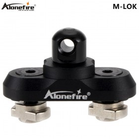 Alonefire M630 Tactical M-LOK Standard Sling Swivel Adapter Rail Mount for M-lok Rail