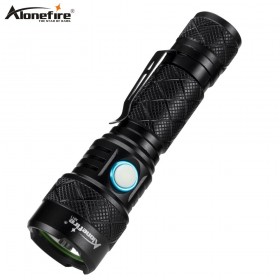 Alonefire X011 SST40 LED Flashlight Rechargeable 4-Mode Linterna Torch Outdoor Camping Lantern by 18650 Battery