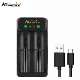 Alonefire MC2 Battery Charger Universal Smart Chargering for Rechargeable Batteries Li-ion 18650 21700 26650