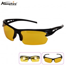 Alonefire UV400 protection UV glasses Camping Hiking Night anti-glare Glasses Sunglasses Men Fashion Clip On Sunglasse