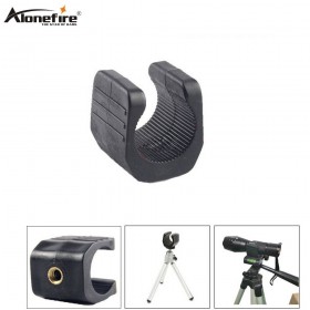 Alonefire E02 1PC U Shaped Flashlight Clip Mount Clamp For Tripod Monopod Fishing Light Lamp Holder Grip Stand