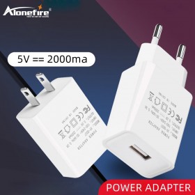 Alonefire MX-0037 AC DC Universal 5V 2A USB Power Adpater Supply Volt Power USB Charger