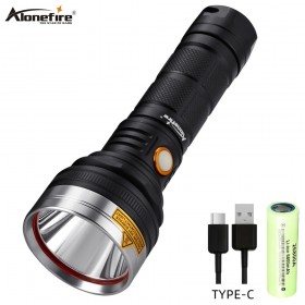 Alonefire X28 Super bright powerful Rechargeable led flashlight SST40 Waterproof Torch outdoor camping light