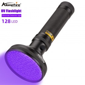 Alonefire SV24 Ultraviolet UV Flashlight LED UV torch Ultraviolet Black Light lamp Detector for Dog Urine, Pet Stains and Bed Bug