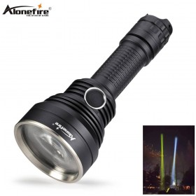 Alonefire X40 Powerful Super bright white Laser flashlight beam distance 2000 meter 21700 lithium battery outdoor torch