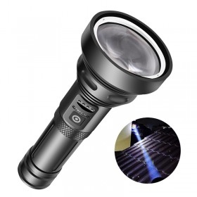 Alonefire X44 Powerful Super bright white Laser flashlight beam distance 2000 meter 26650 lithium battery outdoor torch