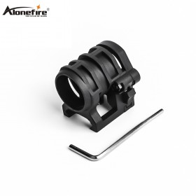 Alonefire M21 Quick Release Flashlight Clamp Holder Mount for Rail Mount Airsoft Rifle Scope laser Shot gun light hunting Fast Helmet Universal with Rail Helmet