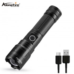 Alonefire X45 xhp50 most powerful flashlight 5 Modes usb Zoom led torch 18650 or 26650 Battery Camping,Fishing