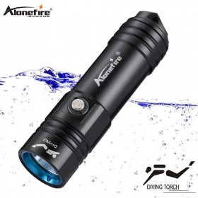 Alonefire DV76 26650 Super bright Diving Flashlight L2 LED IPX8 highest waterproof rating Professional diving light