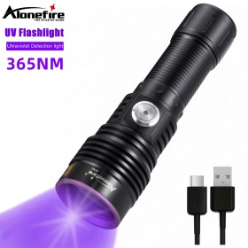 Alonefire SV61 20W 365 Blacklight Ultraviolet Ultra Violets Invisible Torch for Fluorescent agent Pet Clothing Detection Resin Curing