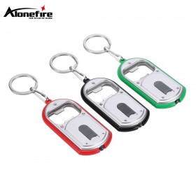 Alonefire Y11 mini Flashlight LED Keychain Lights Pocket-sized Keyc ring light Torch Emergency Light Astigmatism Light White Light