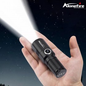 Alonefire X51 Led Flashlight Mini LED Lantern EDC Rechargeable Type-c Flash Light Torch Lamp For Outdoor Camping Tactical Torch