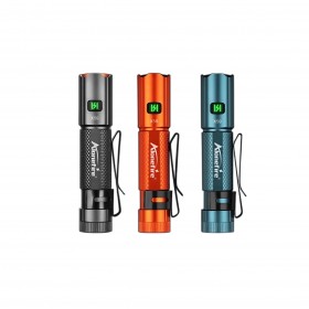 Alonefire X59 Mini EDC Keychain Flashlight Portable Mini Torch Type-C Rechargeable Work Light With Pen Clip And Tail Magnet